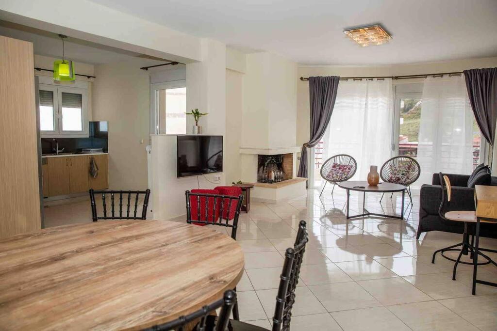 Lavrio Seaview 2Bdr Apt 4 Min Dive From The Sea Exterior foto